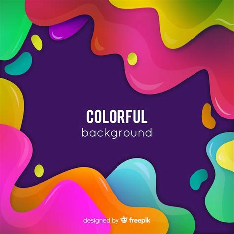 Fondo Colorido Vector Gratis