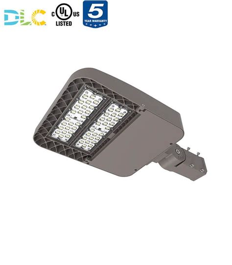 Watt Led Shoebox Light With W O Photocell Sensor For Commercial