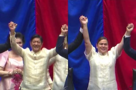 Bongbong Marcos And Sara Duterte Officially Proclaimed As The Newly