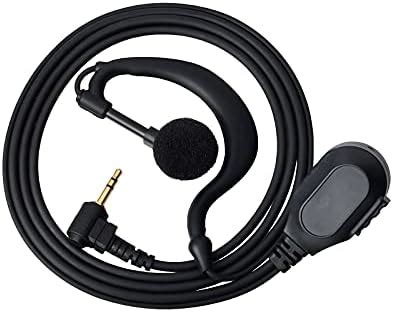 Uayesok Two Way Radio Mm Earpiece G Shape Bodyguard Headset With Ptt