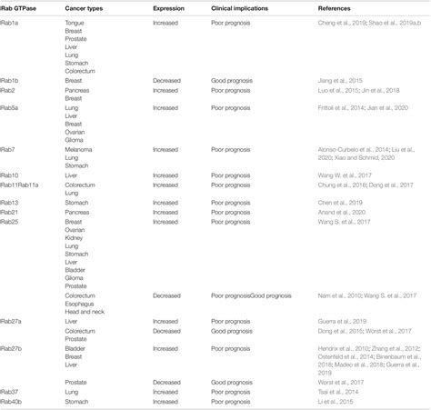 Frontiers Rab GTPases Central Coordinators Of Membrane Trafficking