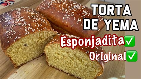 TORTA DE YEMA PARA TORREJAS Esponjadita Y Artesanal Paso A Paso YouTube