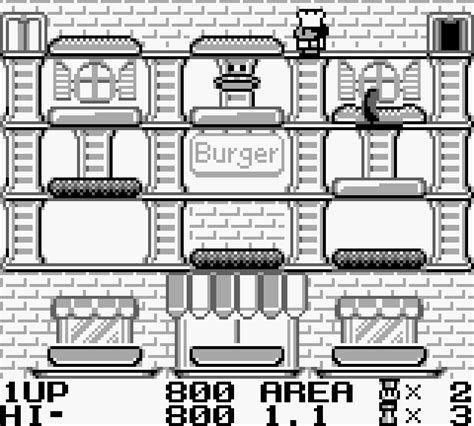 Burgertime Deluxe Game Boy 004 The King Of Grabs