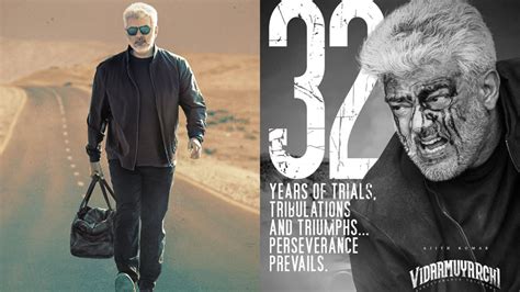 Lyca Productions Celebrates 32 Years Of Ajith By Releasing New Poster