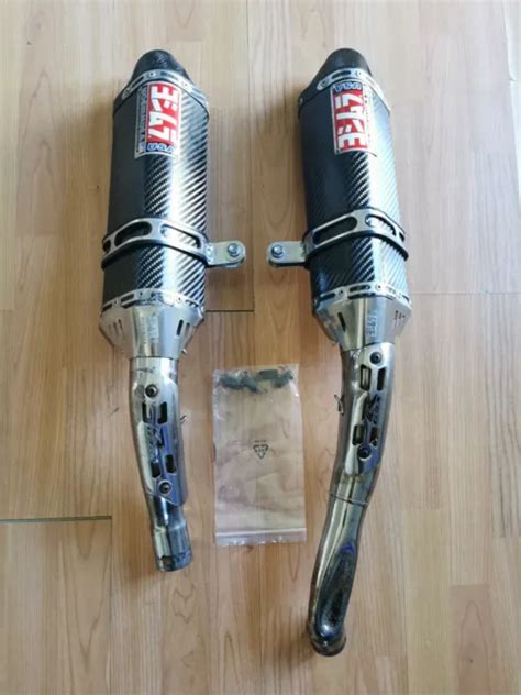 Suzuki Gsxr Yoshimura Carbon Twin Exhaust Pipes Slip On K L L