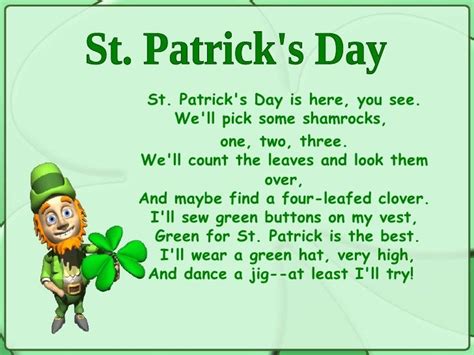 Fun St. Patrick's Day Poem Pictures, Photos, and Images for Facebook ...