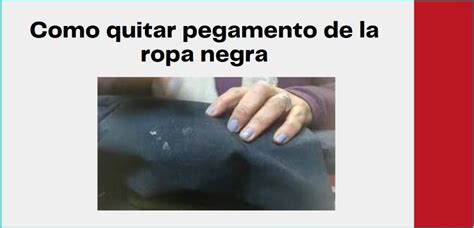 Top Imagen Como Quitar Las Manchas De La Ropa Negra Abzlocal Mx