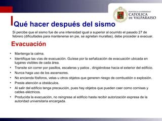 Recomendaciones Sismos Tsunamis Ppt