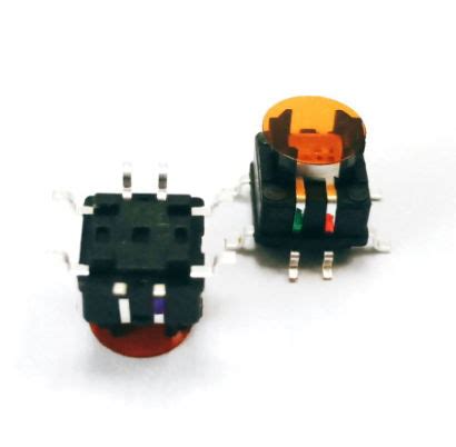 6X6mm RGB LED Tact Push Switch CB 003 M00 WELL SWITCH China