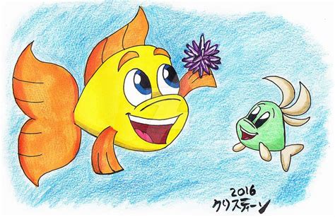 Freddi Fish And Luther By Madame Kikue Comic Movies Luther