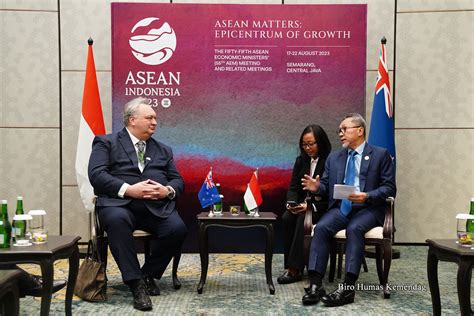 Foto Pertemuan Bilateral Mendag Ri Dengan Menteri Negara Perdagangan