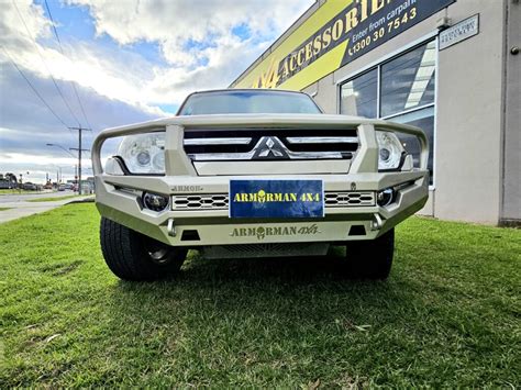 Bushmaster Bull Bar For Pajero 2006 2018 ARMORMAN4X4 Armorman 4x4