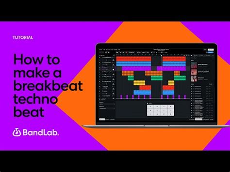 How To Make A Breakbeat Techno Beat Using BandLabs Free Web Mix Editor