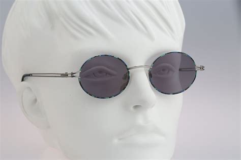 Small Round Sunglasses Men Robert Rudger 1600 179 C7 Vintage Etsy Round Sunglasses Vintage