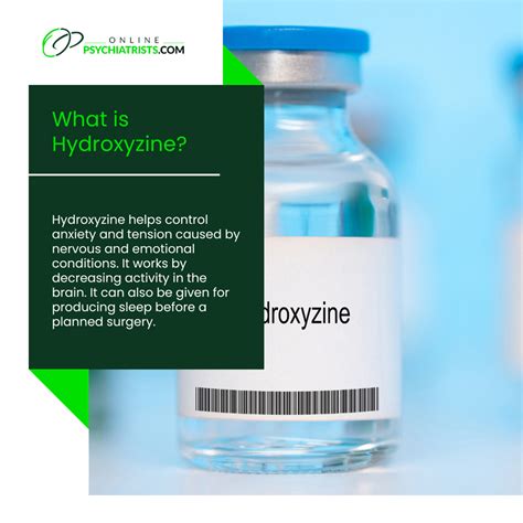 Hydroxyzine for Anxiety: Side Effects, Dosage, and More | Online Psychiatrists