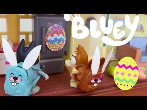 Bluey Epic Bluey And Bingo Easter Egg Hunt Bluey Easter Special