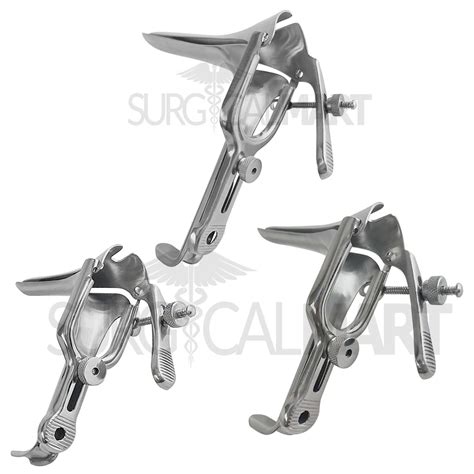 Pcs Graves Vaginal Speculum Set Small Medium Large