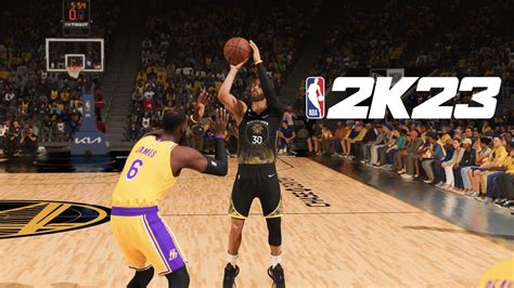 They Meet Again Warriors Vs Lakers Nba 2k23 2023 Nba 2k23 Playoffs