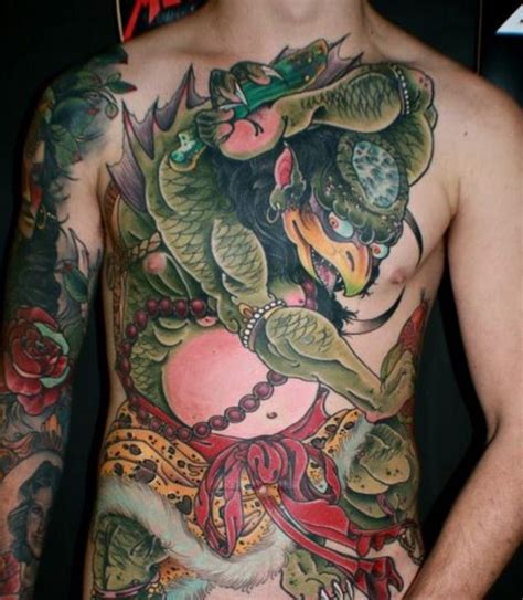 10 Mischievous Kappa Tattoos | Japanese tattoo, Japanese tattoo designs, Japan tattoo design