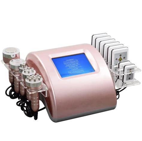 40K Ultrasonic Cavitation Cavitation Laser Lipo Machine With 8 Pads