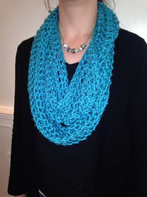 Easy Peasy Infinity Scarf Pattern - Etsy