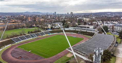 Bonn Stadion im Sportpark Nord schließt für acht Monate Sanierung