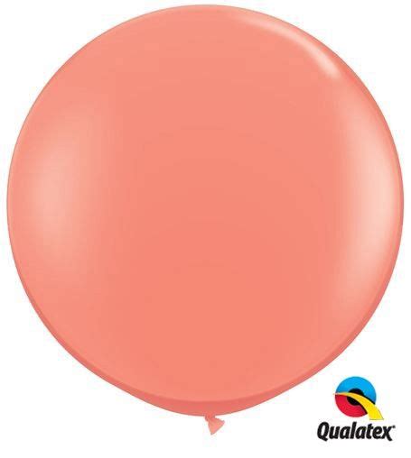 Coral Round Ft Latex Balloons Pk Latex Balloons Round Balloons