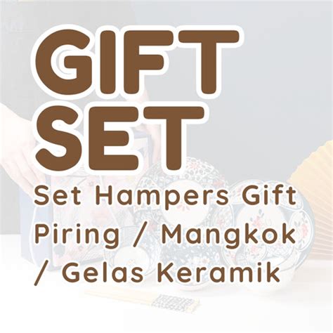 Jual Gift Set Hampers Hadiah Piring Mangkok Jepang Biru Premium Box