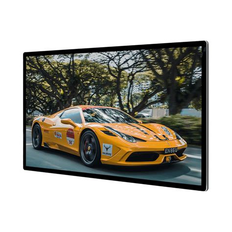 Professional Wall Mount 55 Inch Capacitive Touch Screen Quad Core