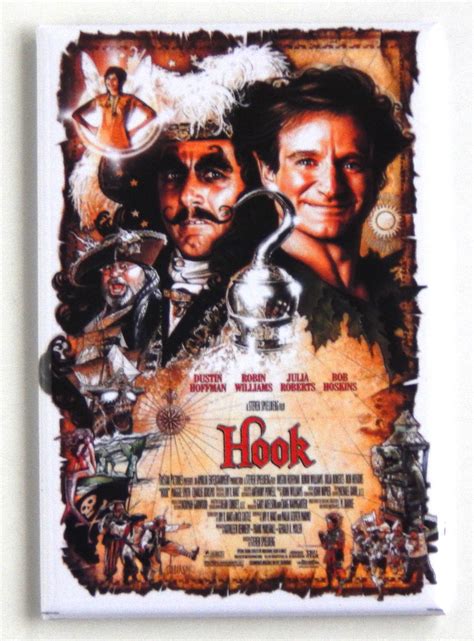 Hook Movie Poster Fridge Magnet - Etsy