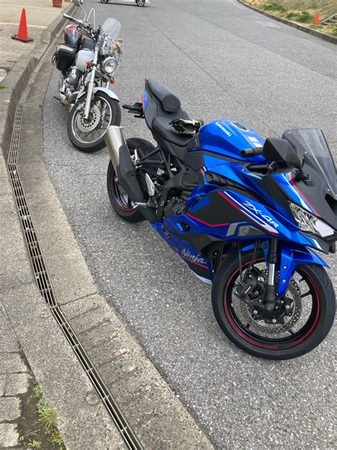 🌈青空🌈さんの投稿したバイクライフ ⭐️星空⭐️さんと 初ツーリング🏍️🏍️｜バイクのカスタムツーリング情報ならモトクルmotocle