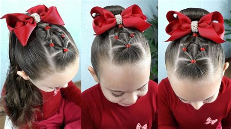 Penteado Infantil F Cil Coque Easy Hairstyle With Rubber Band For