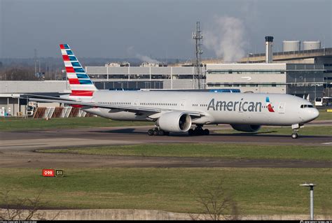 N An American Airlines Boeing Er Photo By Tristan Gruber Id