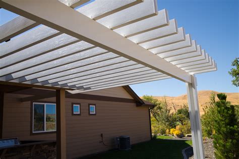 Open Beam Pergola Craftsman Patio Boise By Shadeworks Inc Houzz