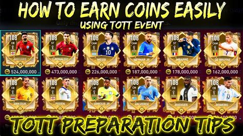 How To Earn Millions Using Tott Upcoming In Fifa Mobile