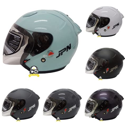 Jpn GALAXY ORIGINAL SNI Standard HALF FACE Motorcycle Helmet Adult