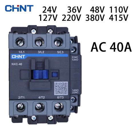 Chint Contactor De Nxc A Ac V V V V V V V V