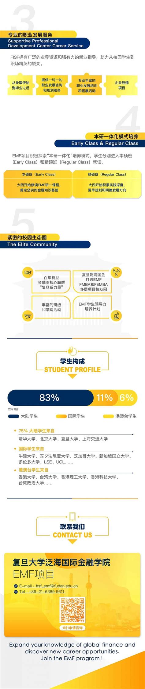 复旦泛海国金2022年度推免招生系列活动正式启动 Emf Mbachina网