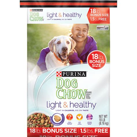 Purina Dog Chow Healthy Weight Dog Food Bonus Size 18 lb. Bag | Dog Food | Festival Foods Shopping