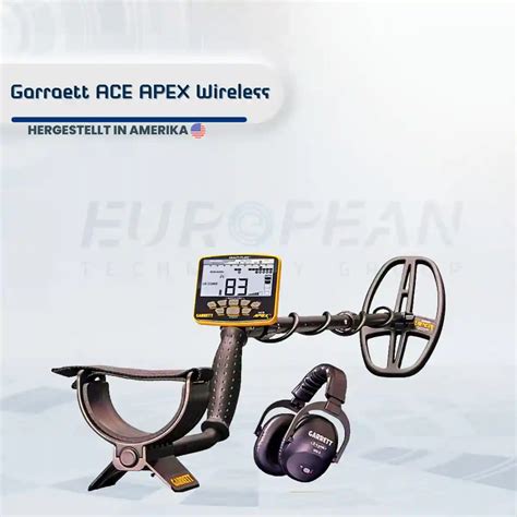 Garrett Ace Apex Wireless Package Metalldetektor Zum Besten Preis