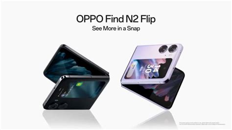 MYSET Oppo Find N2 Flip 5G 8GB RAM 256GB ROM 120Hz LTPO Variable