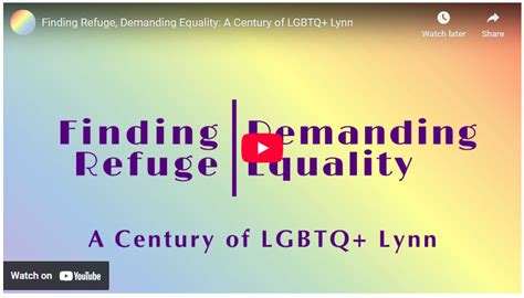 Lynn's Hidden LGBTQ+ History Revealed