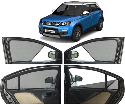 Auto Addict Car Non Magnetic Sunshades Fix With Dicky Side Windows