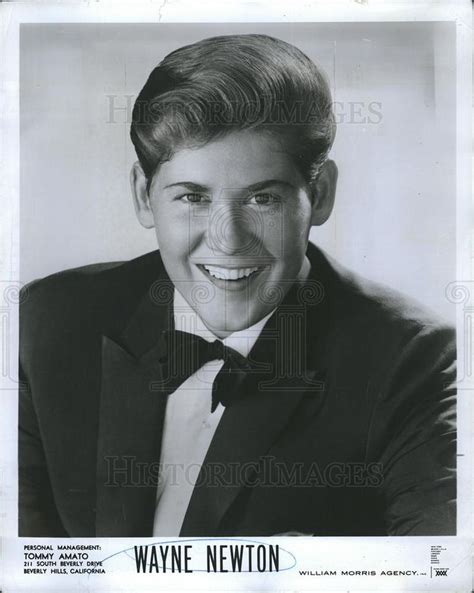 Press Photo COPY Young Wayne Newton In Tuxedo Managed By Tommy Amato ...