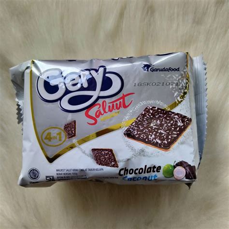 Jual Gery Saluut Malkist Coklat Kelapa Gram Varian Shopee