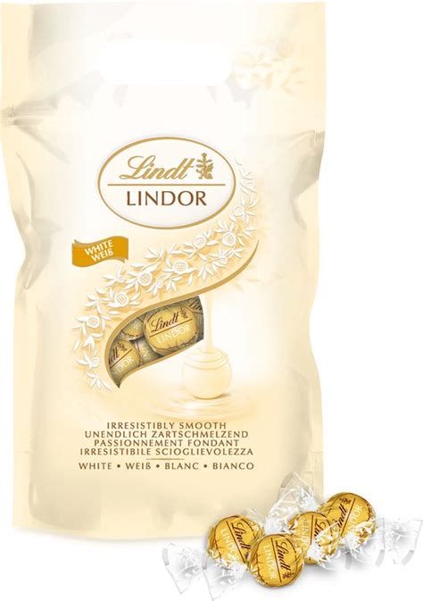 Lindt LINDOR Witte Chocolade Bonbons 1kg 80 Chocolade Bonbons Bol