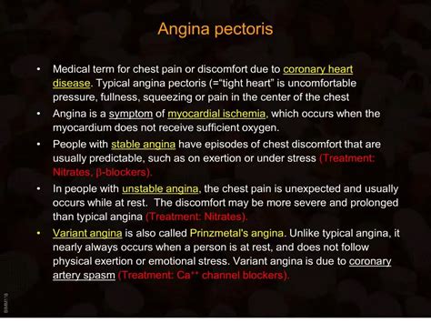 Ppt Angina Pectoris Powerpoint Presentation Free Download Id153778