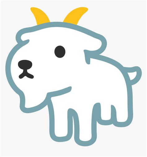 Transparent Goat Emoji Png Old Android Goat Emoji Png Download Kindpng