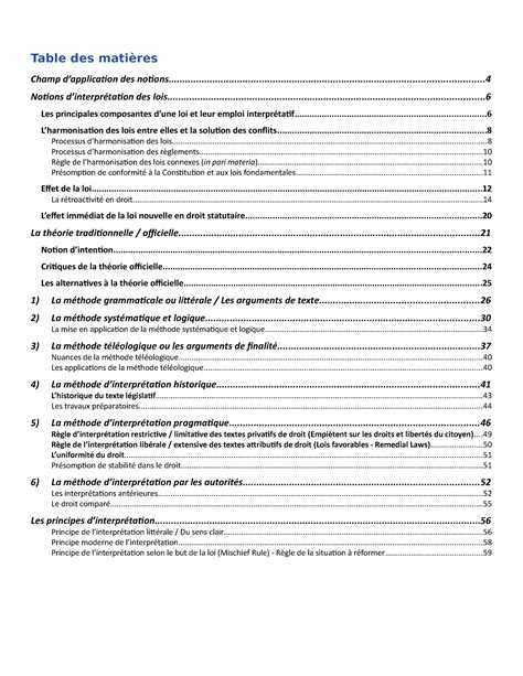 Notes de cours Interprétation des lois J Fata DRT2001 UdeM