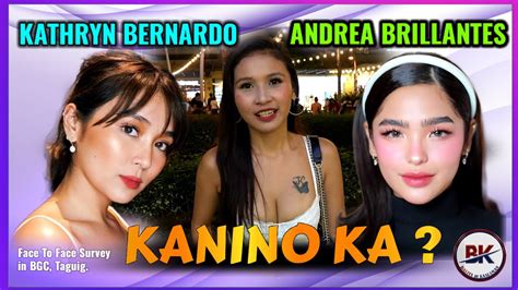 Kathryn Bernardo Vs Andrea Brillantes Kanino Ka Dito Sa Kathniel Break